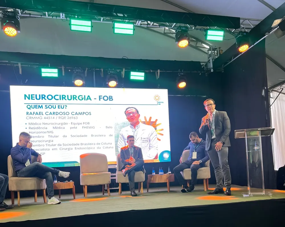 Palestra de neurocirurgia, Hospital FOB